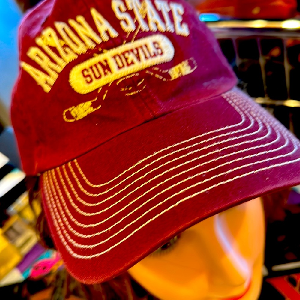 ASU Hockey Adidas Fork-U Unisex Cap